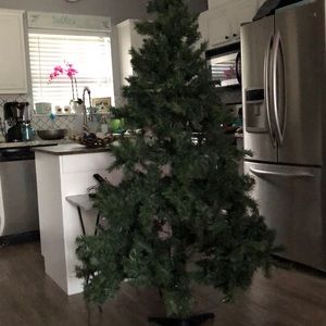 Prelit Christmas tree